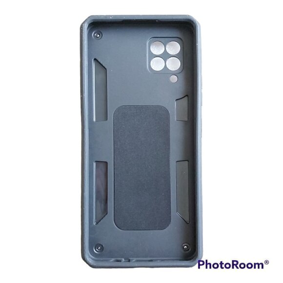 SAMSUNG Galaxy A42 5G Red/Black Phone Case With Loop Ring/Stand - Picture 2 of 3